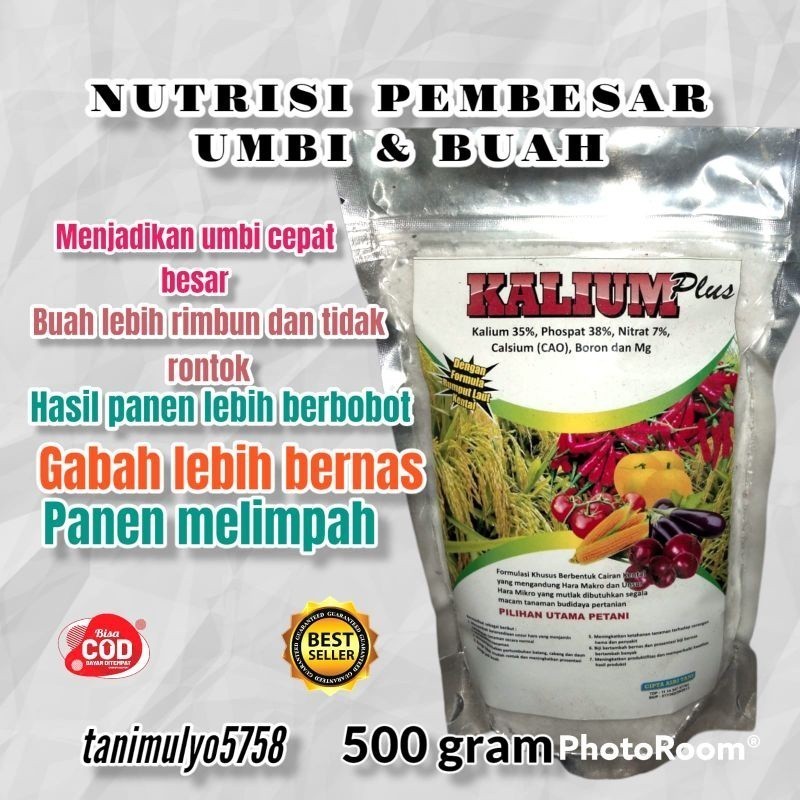 500 gram kalium phospat tepung untuk pengisian buah extra boron.