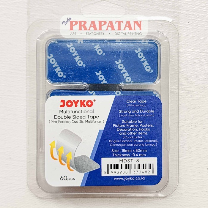 

DS99 Joyko Multifunctional Double Sided Tape MDST-8 | Perekat Dua Sisi