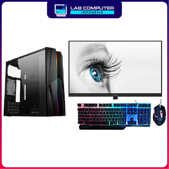 FullSet PC Rakitan intel i5 4590 Untuk Kantor/Admin/Sekolah