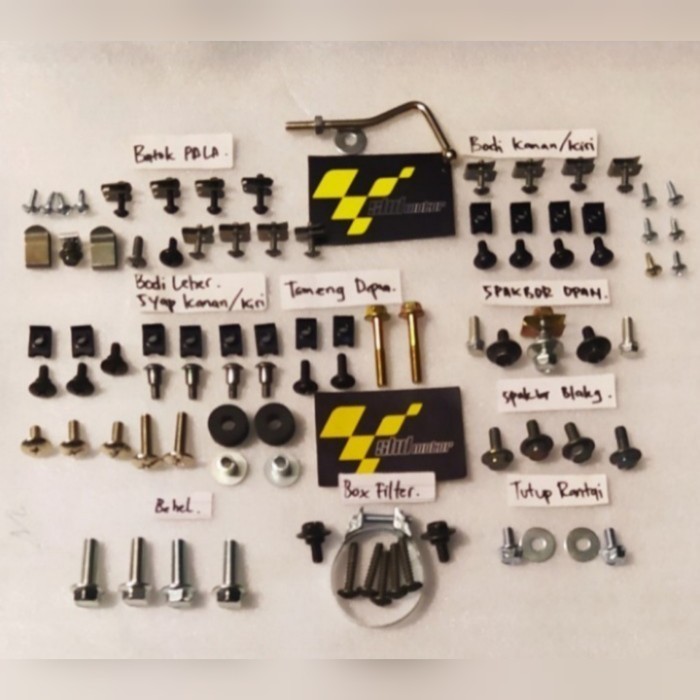 Baud - Baut Fullset Full Body Bodi Honda Revo Fit