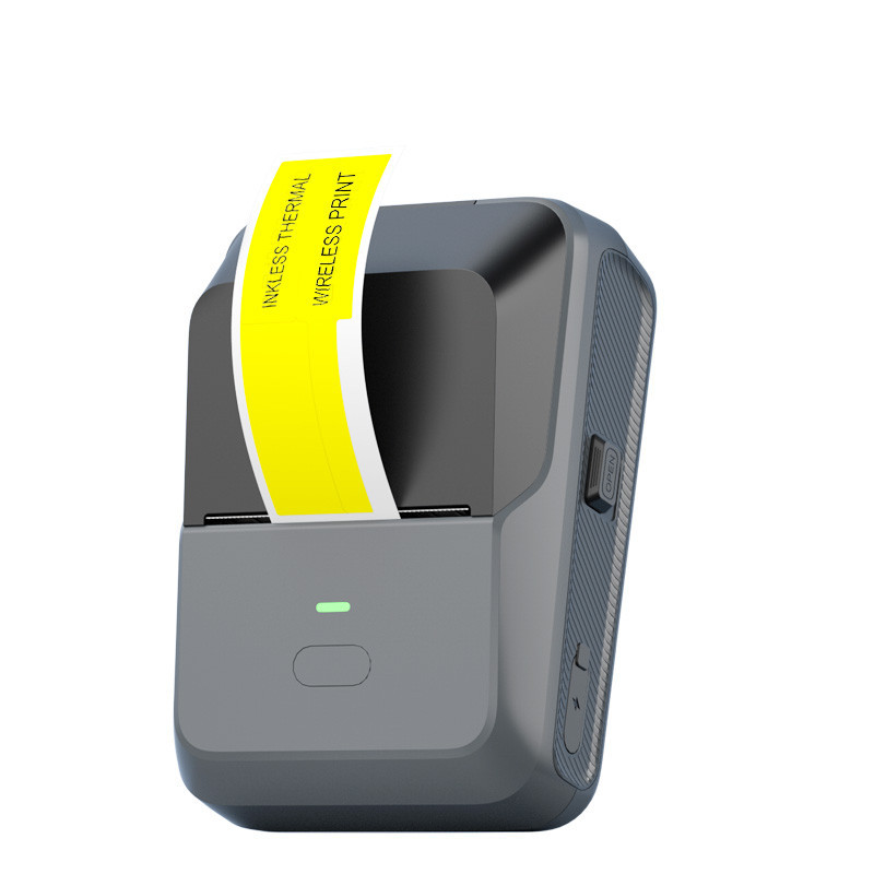 

Niimbot B1 Label Printer Portable Handheld Thermal Maker Bluetooth Barcode QR Code Sticker Paper Color Rolls Labeller White Tag