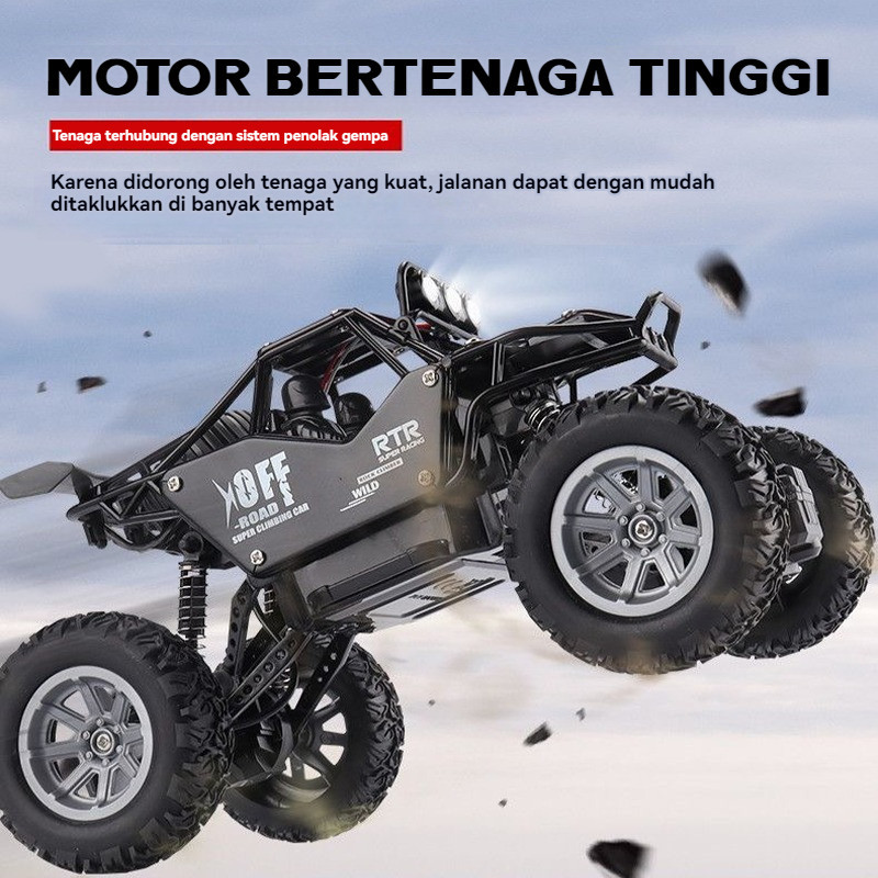 Climbing Car RC 2WD 4WD Remote Off-Road Dengan Semprot Mainan Fungsi