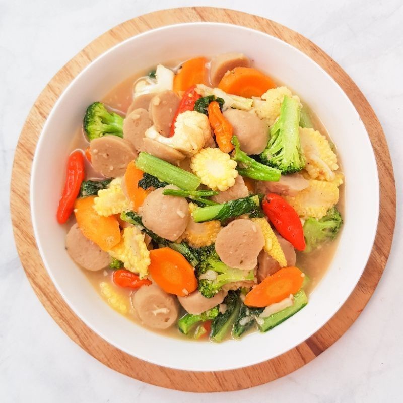 

KIRIM INSTAN Sayur Capcay Matang 4-5 Porsi