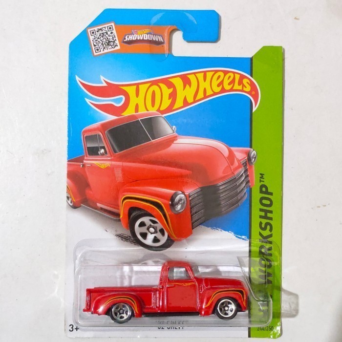 Hotwheels 52 Chevy merah 2014  Workshop Truck