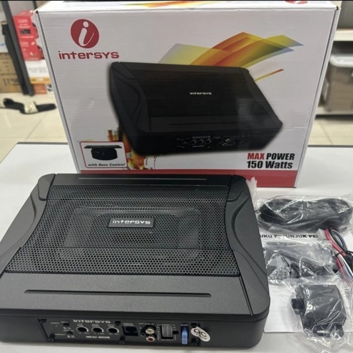 SUBWOOFER KOLONG INTERSYS ISW 806 / SUBWOOFER AKTIF INTERSYS 8 INCH / SUBWOOFER KOLONG INTERSYS ISW-