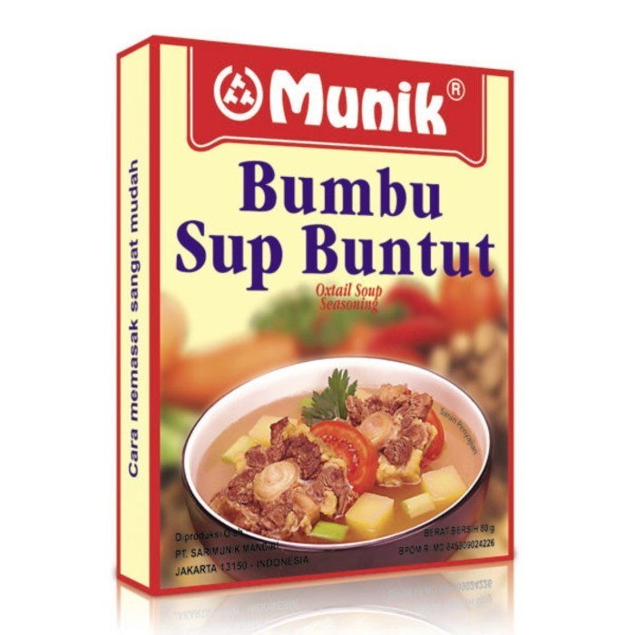 

Bumbu Munik Sop Buntut 115 grm Bumbu Masak Sop Buntut Pasti Enak