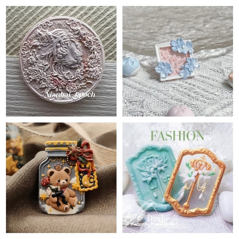 

Fire Seal Stamp Toy Fine Carving Multi-Layer Relief Copper Head Handmade Idy Production Envelope Wedding Invitation Seal Gift