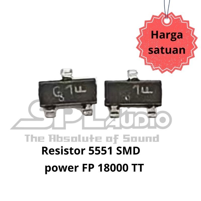 SPL Audio IC5551 SMD untuk Power FP 18000 TT