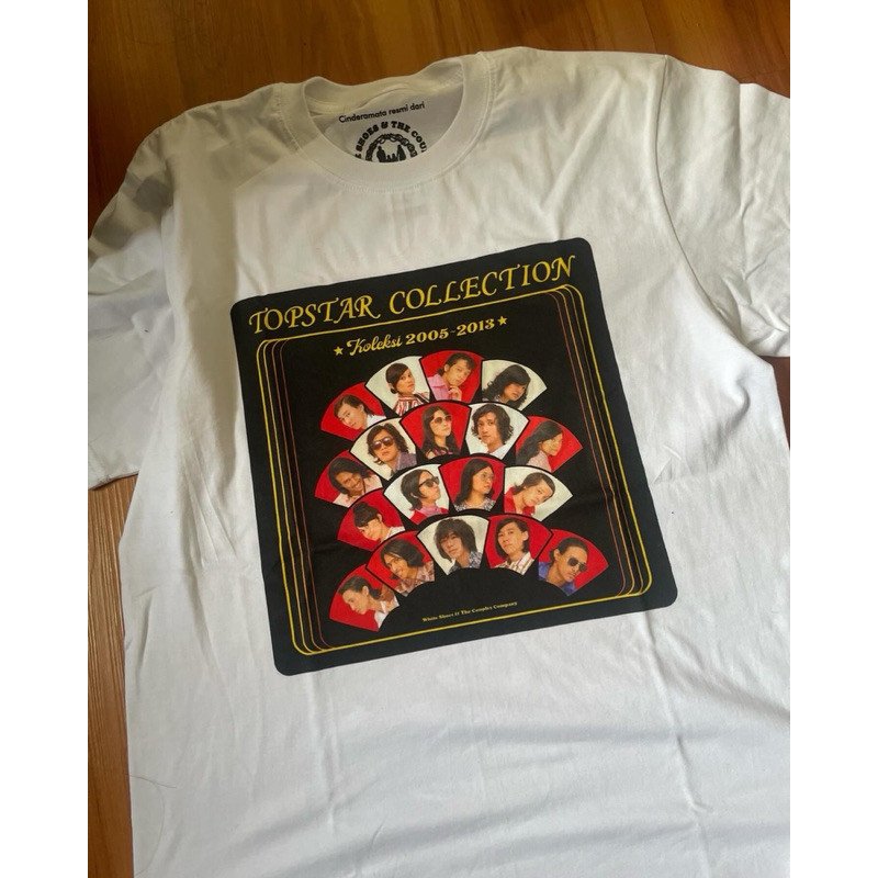 KAOS T-Shirt BAND WSATCC TOPSTAR Collection | Tshirt | Putih | White Shoes And The Couples Company B