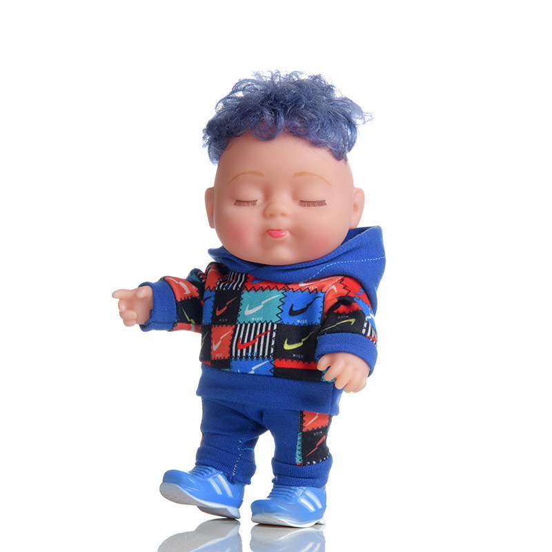 20cm cool doll doll vinyl dressing fashion children's toy bjd doll full set