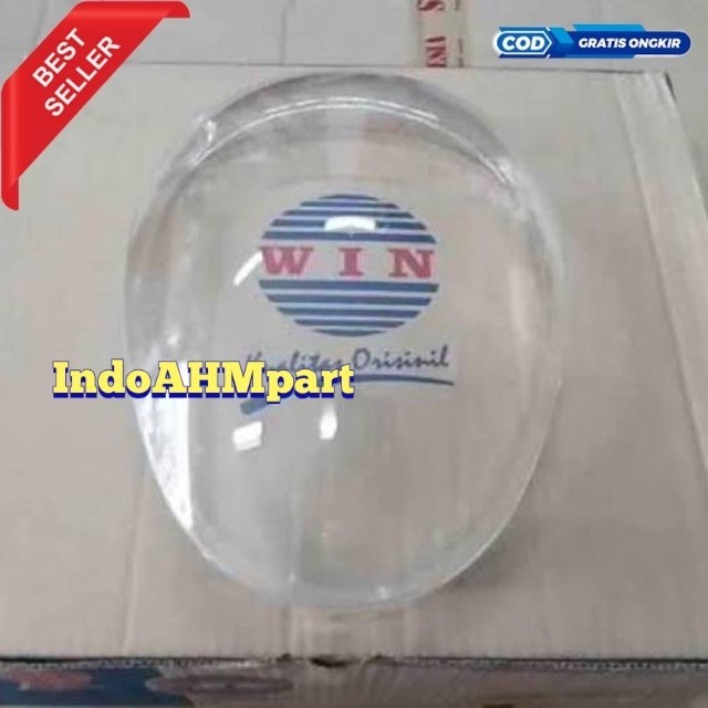 Mika Lampu Depan Scoopy 110 FI 2013 2014 2015 2016 kaca headlamp motor KW super berkualitas