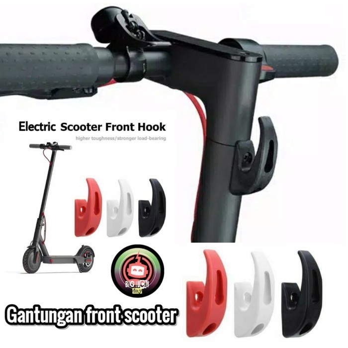 Gantungan scooter xiaomi mijia m365 / m365 pro hook hanger skuter - Putih