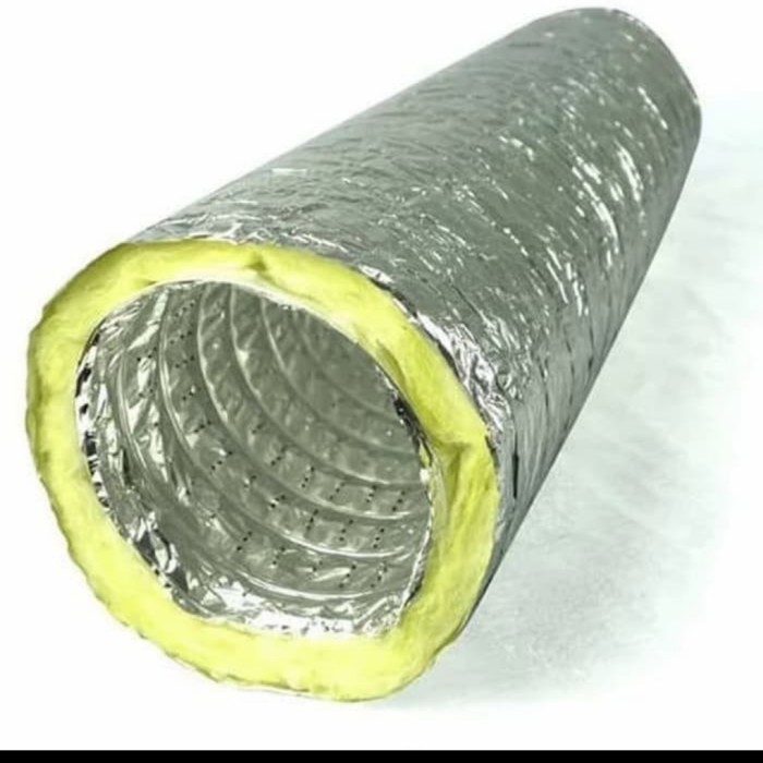 

Flexible ducting isolasi(glaswoll) 8inch