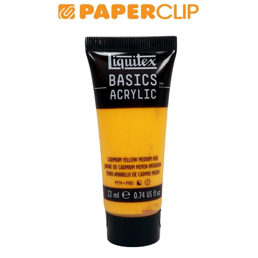 

CAT ACRYLIC LIQUITEX BASIC 22ML 1058830LQ CADMIUM YELLOW MEDIUM HUE