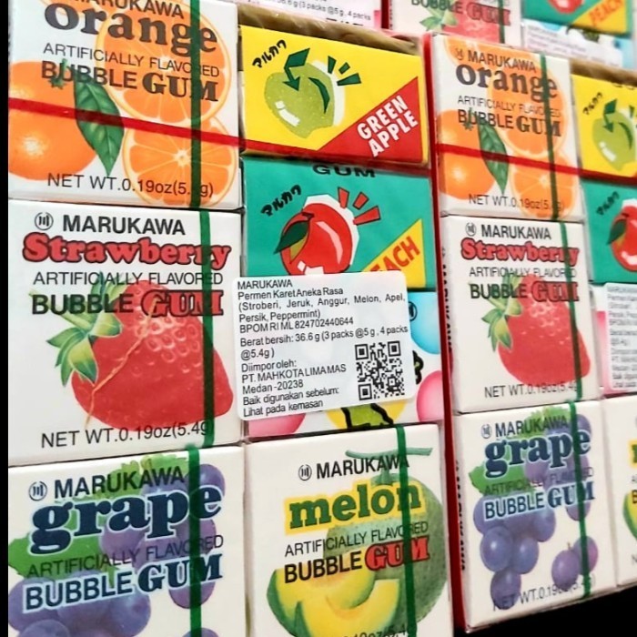 

[[ K23 - BEST SELLER ]] BUBBLE GUM / PERMEN KARET ORI JAPAN MARUKAWA