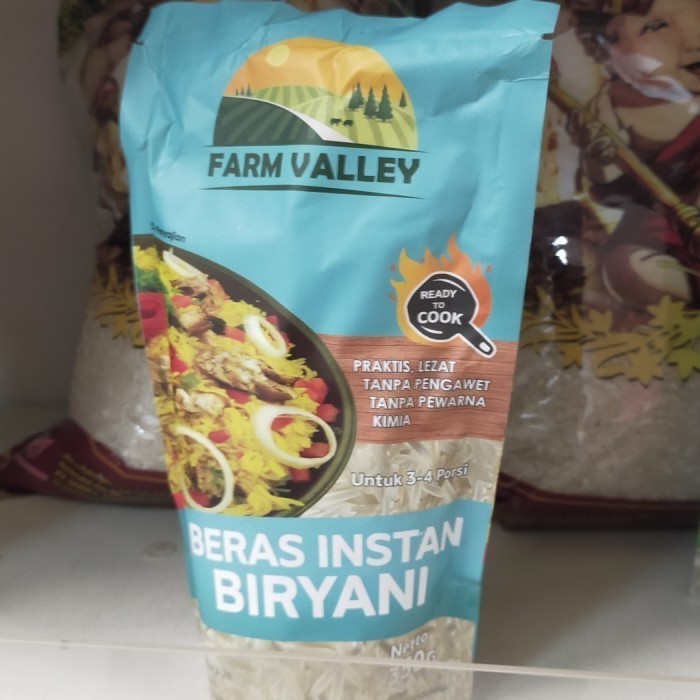 

farm valley instan rice biryani 350gr beras