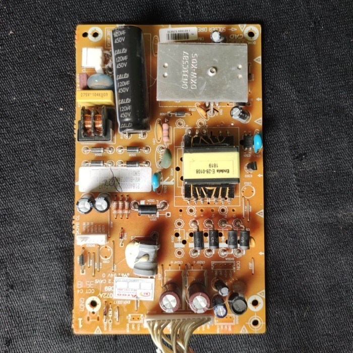 PSU regulator power Supply board TV LED Polytron PLD 32S1503 - PLD32S1503