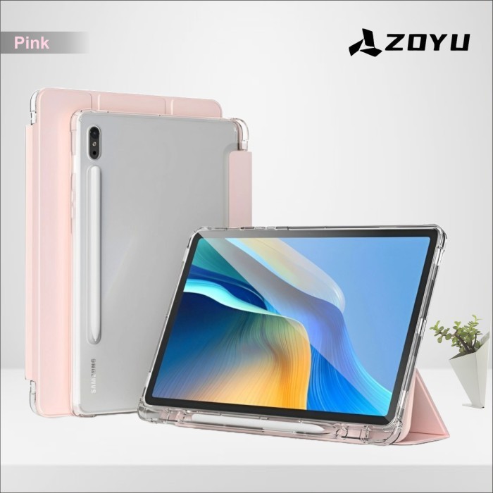 Case Samsung Galaxy Tab S9 Fe S9 Fe Plus Wifi 5G Casing Cover Hardcase - Pink, Tab S9 Fe