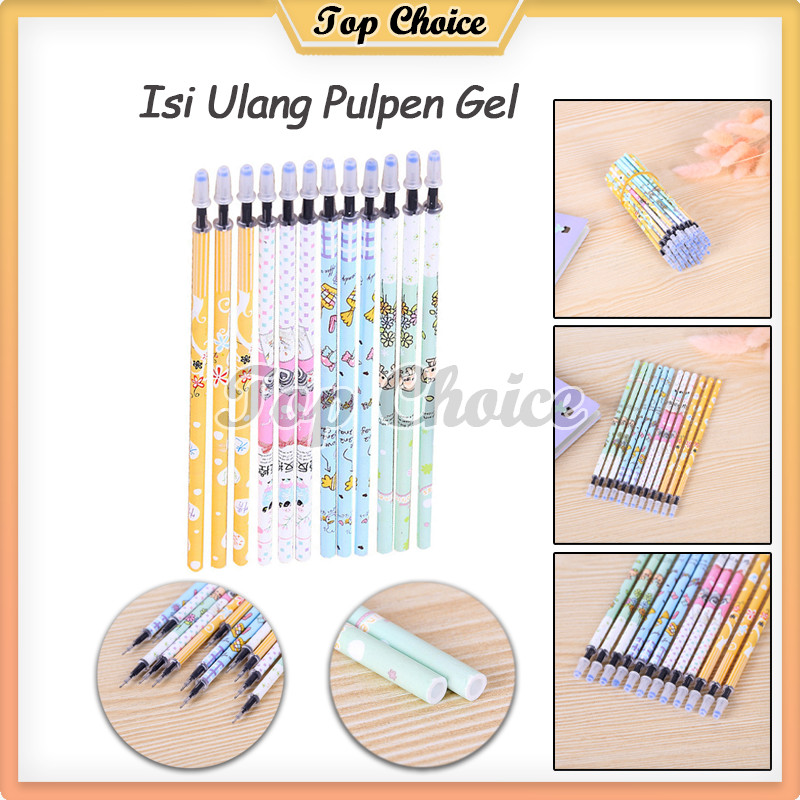 

Refill Tinta Pulpen Cair 0.5MM / Isi Ulang Tinta Pulpen Gel / Jarum Refill Tinta Pena Cair