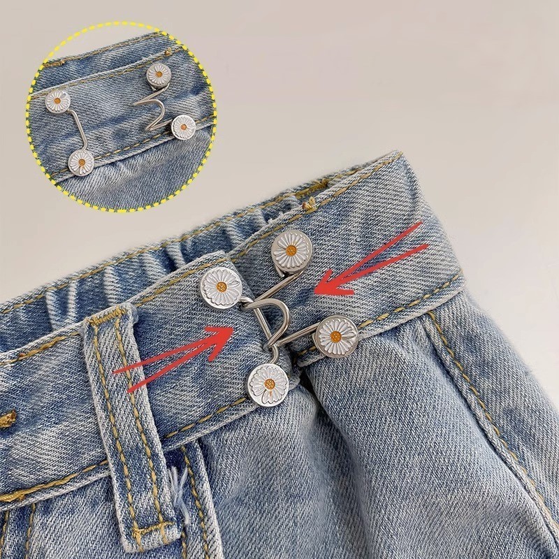 ALICIA KANCING CELANA JEANS KANCING PENGECIL CELANA JEANS