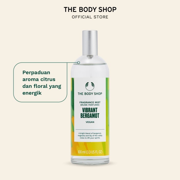 BEST SELLER The Body Shop Vibrant Bergamot Body Mist 100ml