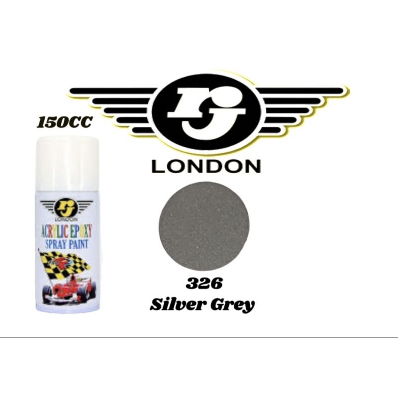 cat spray Pilok pilox cat semprot rj london rj 150cc Silver Grey 326 150cc abu silver 150cc rj londo