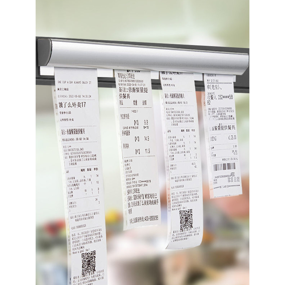 

Bill Holder/ Bill Holder Restaurant 60x6cm/100x6cm/Receipt Holder/Capitan Nota Paduan Aluminium/Penjepit Kertas Bon Bill