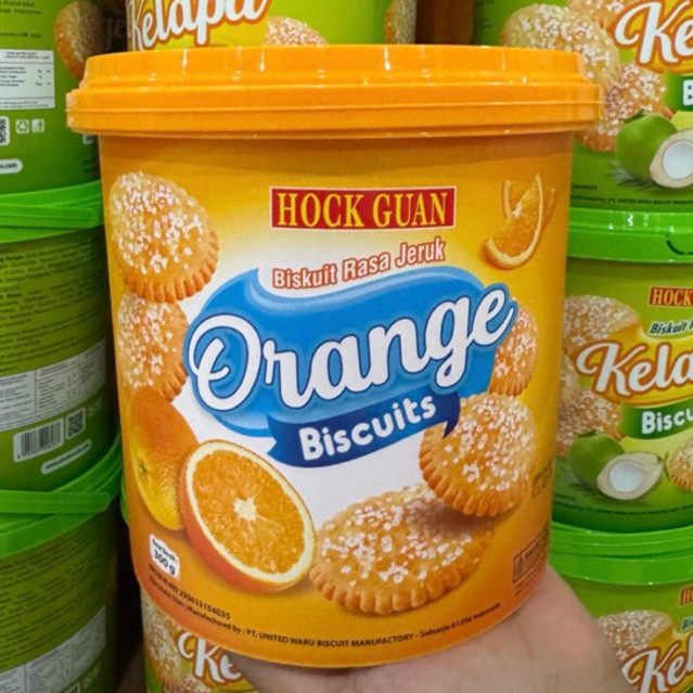 

HOCK GUAN BISCUITS BUCKETS DURIAN/ORANGE/KELAPA 300 GR