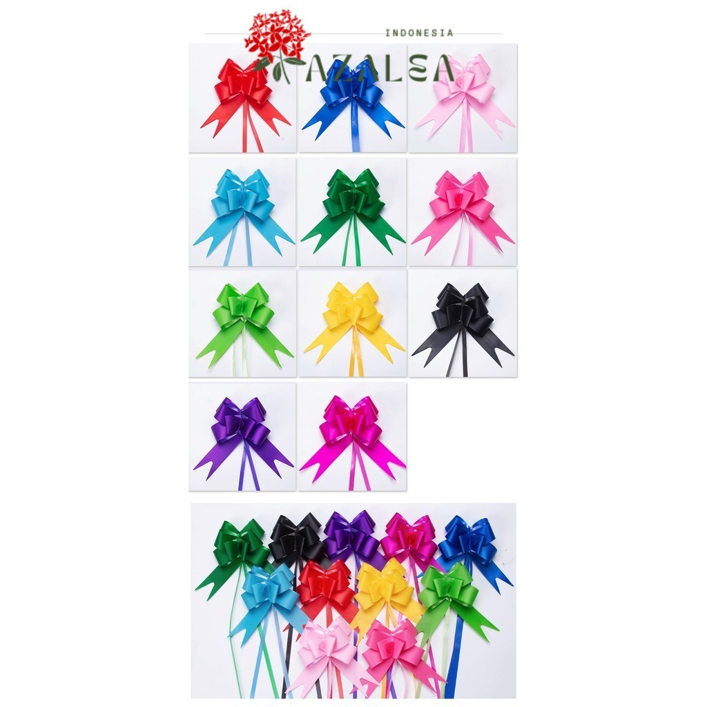

AZALEA - (1pack) Pita Tarik Motif / Pita Serut INK isi 10pcs Dekorasi