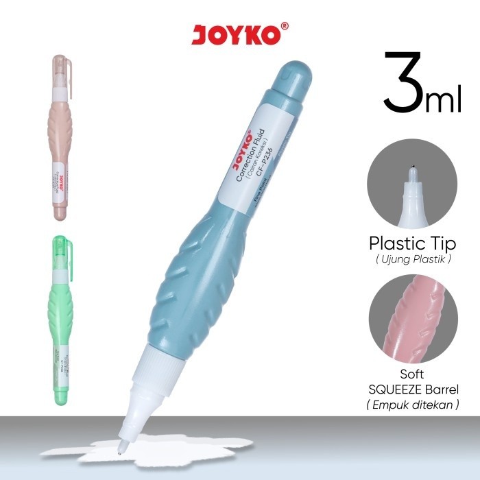 

SBW Correction Fluid Cairan Koreksi Penghapus Cair Joyko CF-P236