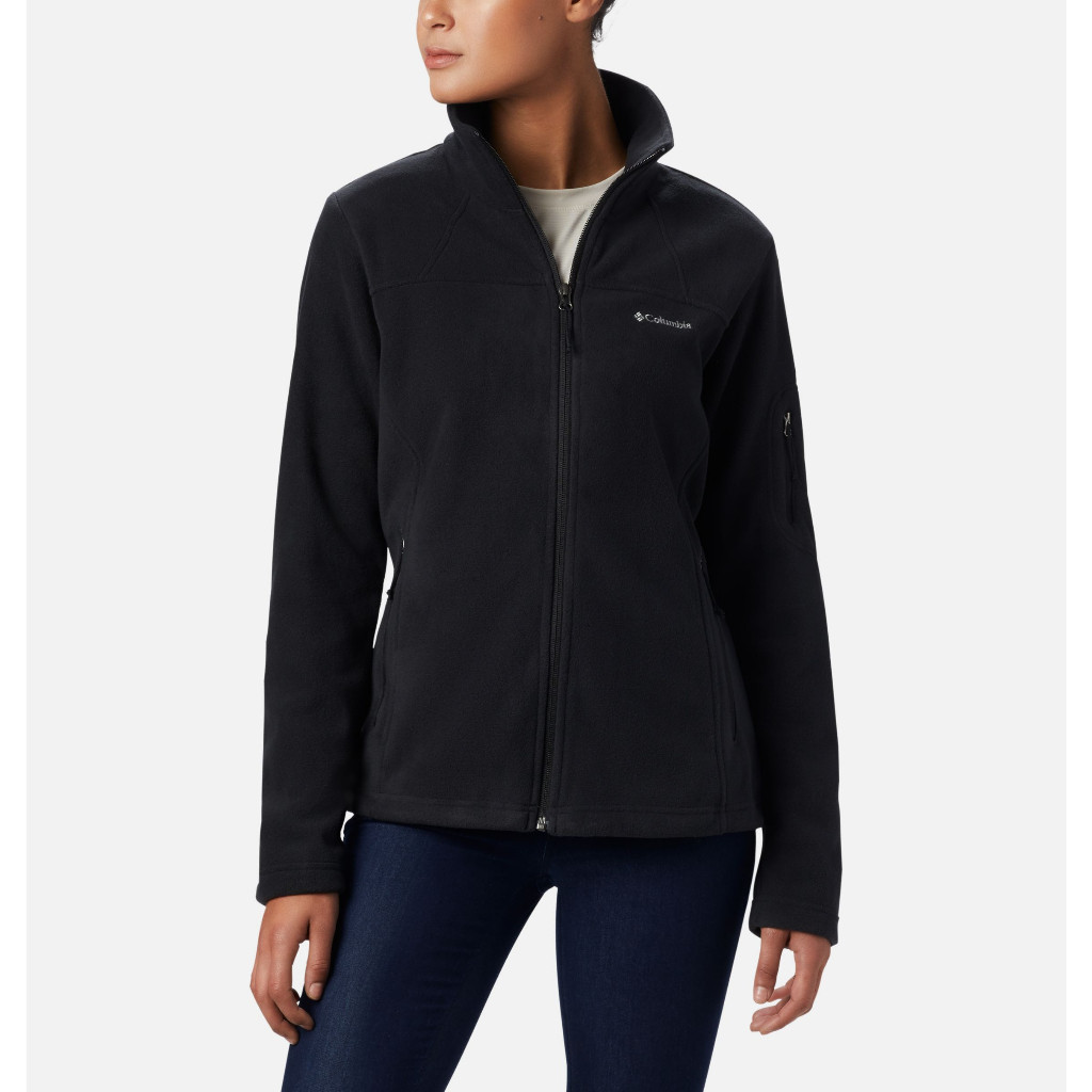 Columbia Fast Trek II Full Zip Fleece Jacket Jaket Columbia polar inner navy Original red jacket gun