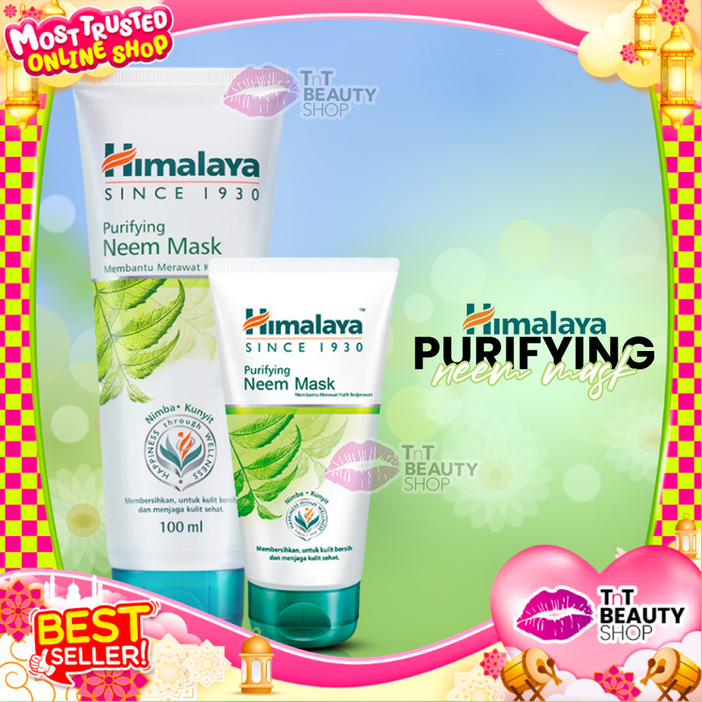 Himalaya Purifying Neem Mask | Masker Wajah | 50mL | 100mL | 150mL | Tnt beauty shop