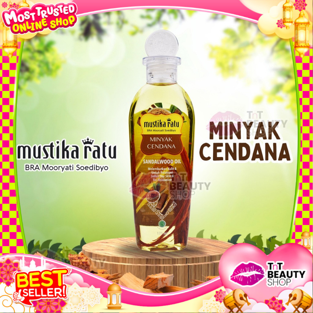 Mustika Ratu Minyak Cendana 175ml - Sandalwood Oil Essentials MustikaRatu | TnT Beauty Shop
