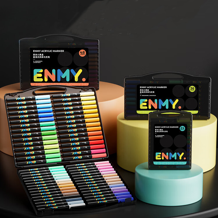 

Marker Cair Akrilik Langsung 48 Warna, Untuk Lukisan Anak-anak Dan Mahasiswa, Berbasis Air, Tidak Tembus Pandang, Dapat Di-layering.