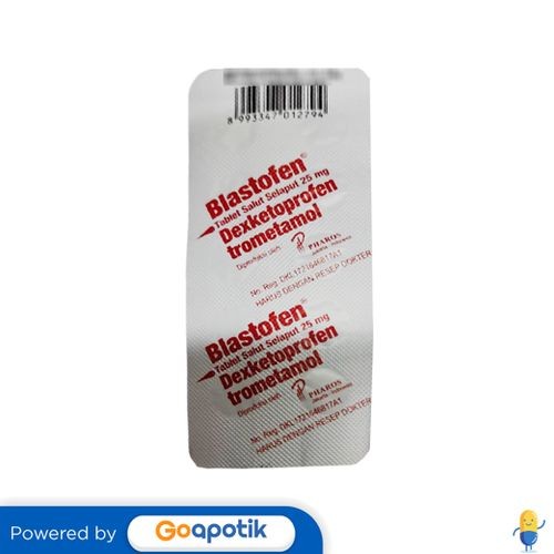 Blastofen 25 Mg Strip 10 Tablet