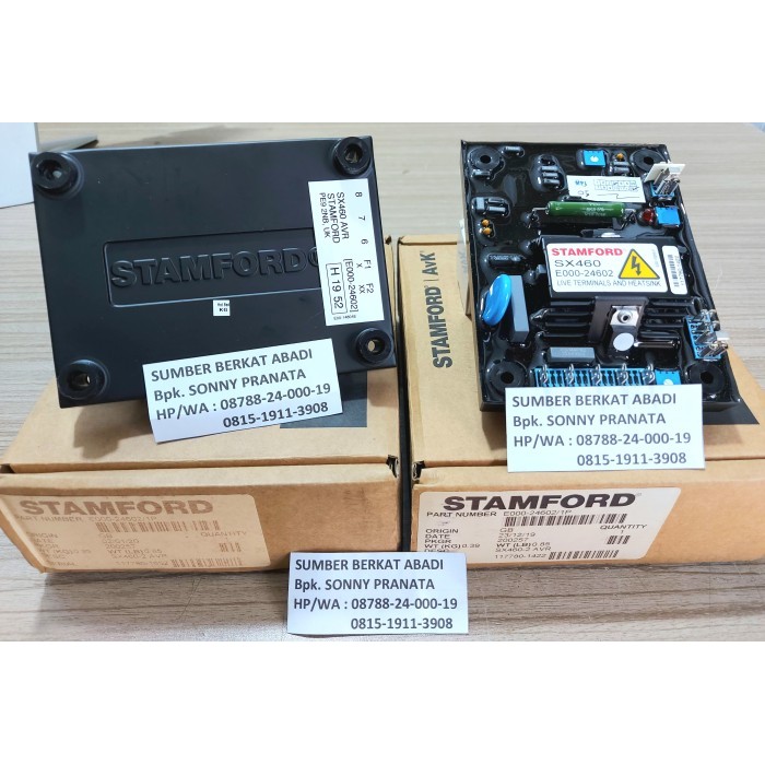 AVR SX460 SX-460 SX 460 STAMFORD E000-24602 E00024602 E000 24602 - ORIGINAL GENUINE ASLI 100%