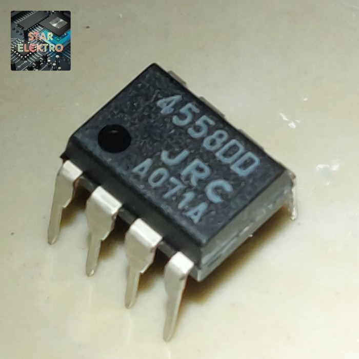 

DnG27 4558DD Dip-8 JRC NJM4558DD JRC4558DD 4558 DD IC Dual OpAmp Audio Japan
