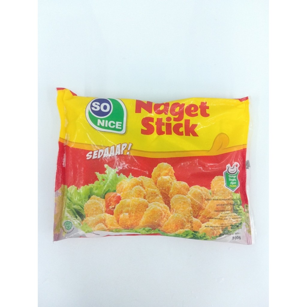 

So Nice Nugget Ayam Stik 500gr