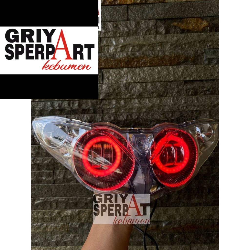 LAMPU DEPAN  JUPITER Z NEW JUPITER Z BURUNG HANTU  LED