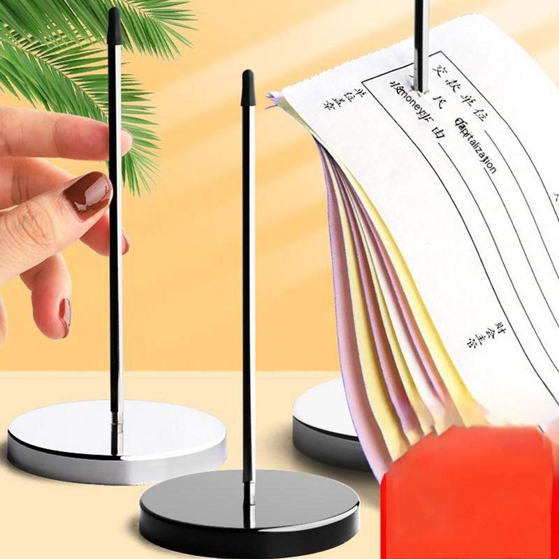

Bill Fork Desk Receipt Memo Holder Ticket Paper Summons Fork Spike Stick For Restaurant Kitchen Check Spindle Ticket Stabber
