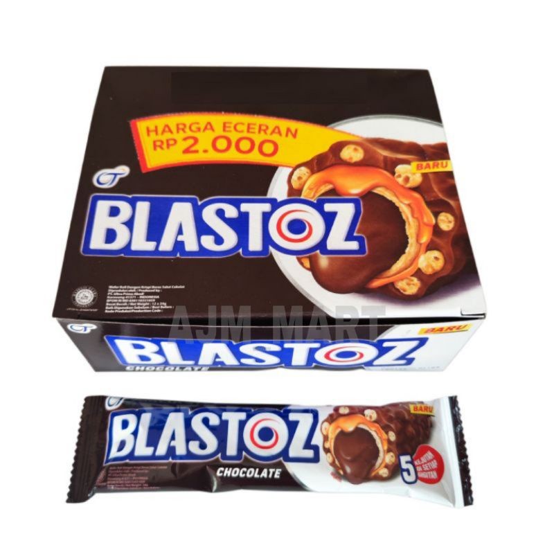 

pekanbaru / Blastoz Chocolate isi 12pcs/box