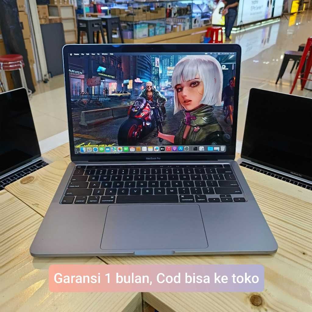 MacBook Pro 2020 13" Quad Intel Core i5 i7 16/512GB TouchBar 256gb 512gb Second Original Bergaransi 