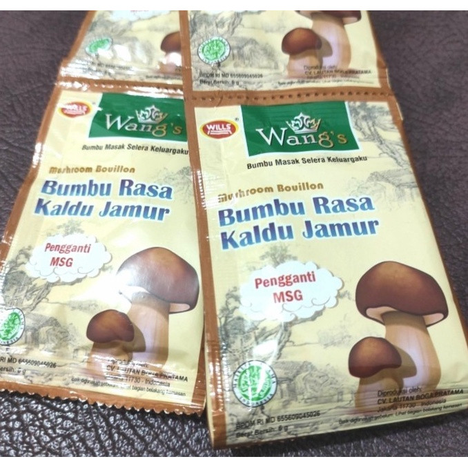 

WANG'S BUMBU RASA Kaldu Jamur 6gr