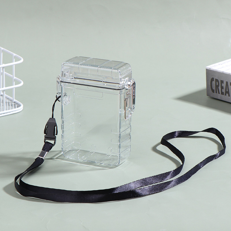 

Transparent Kpop Idol Photo Card Holder Photocard Case Album Case Container Scuba Diving Money ID Card License Key Storage Box