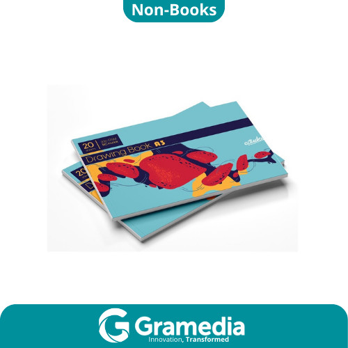 

[Gramedia Cijantung] Estudee Drawing Book A3 200Gr I
