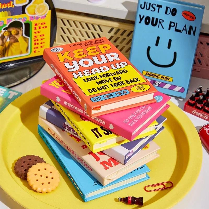 

Portable A7 Size 80 Sheets Blank Paper Notepad Good Daily Notebook Diary Memo Book Office School Supplies