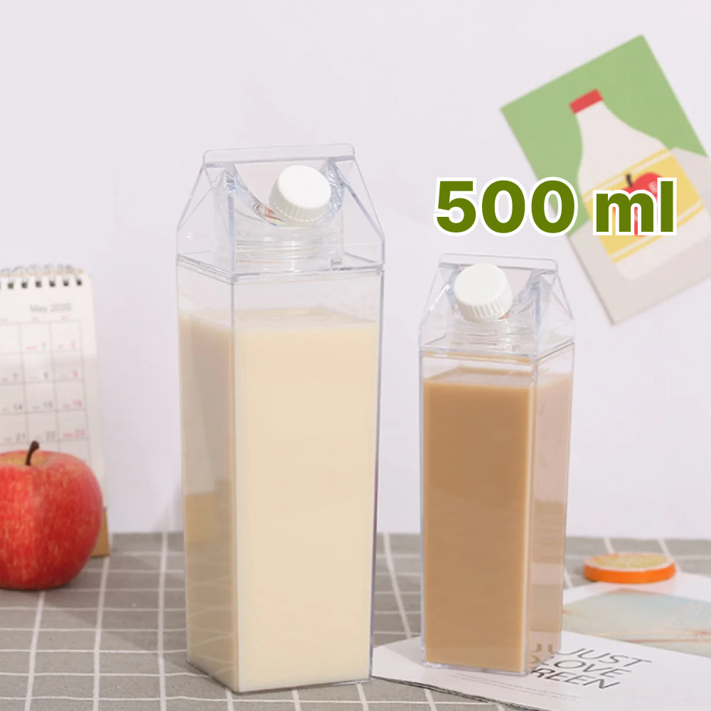 

READY STOCK!!! { BISA COD } POHAN Botol Minum Clear Glass Water Bottle Milk Box Container - PMC11 TERMURAH!!!