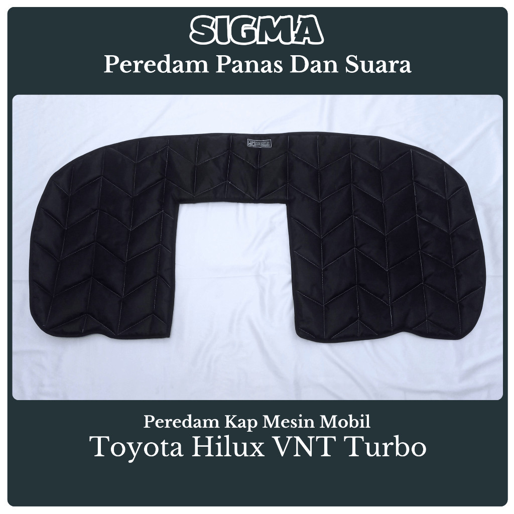 Toyota Hilux VNT Turbo 2005-2015 Peredam Kap Mesin Mobil