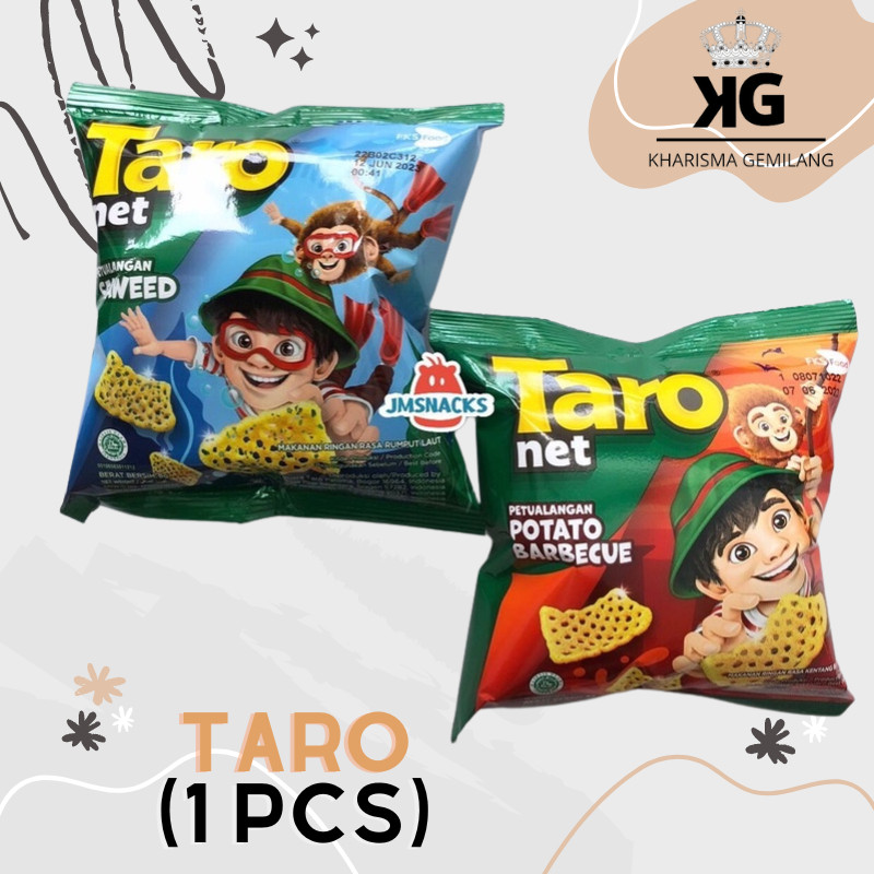 

KG - CHIKI TARO 8G (1 PCS) Snack Asin Enak Murah Anak Dewasa