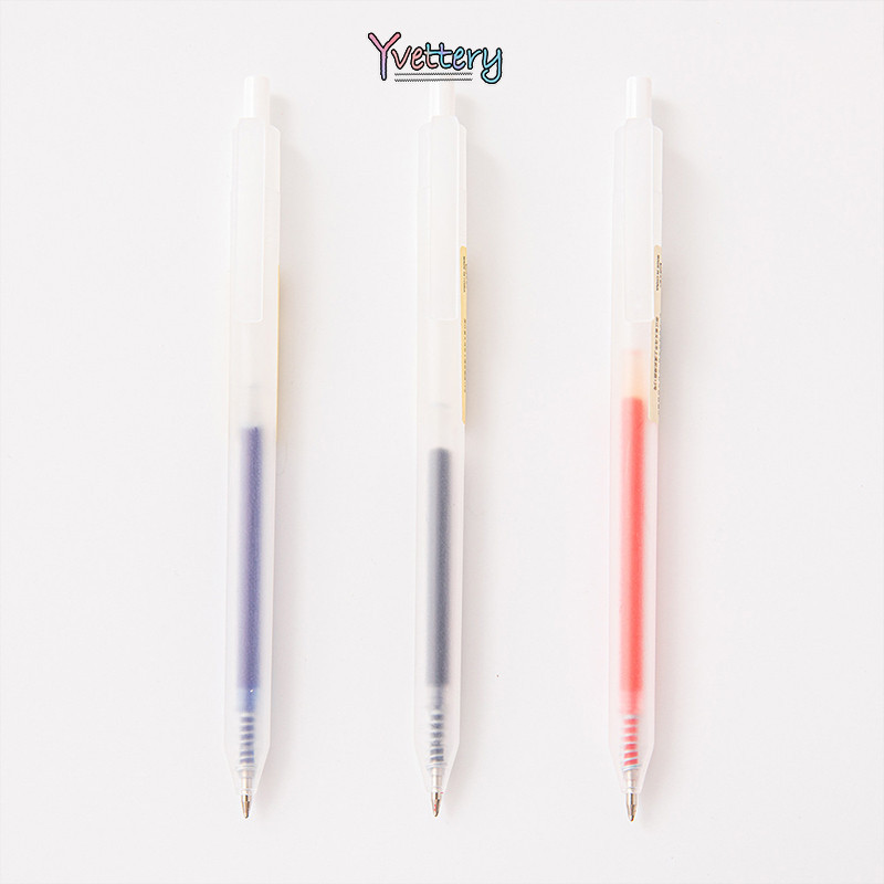 

❤️COD Pena Tinta Ins Gel Pena Buram Sederhana Pena Buram Siswa Jenis Pena Hitam Pengeringan Cepat-Yy